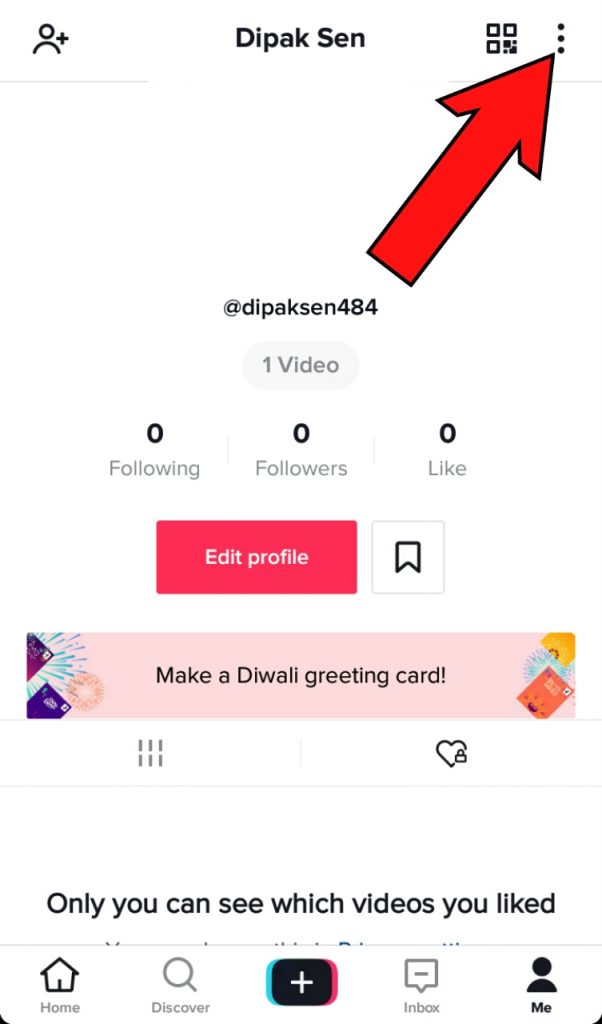 guardar datos en TikTok