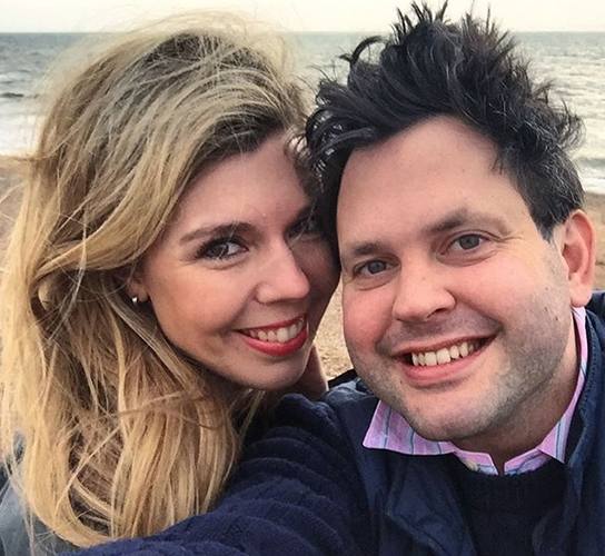 Carrie Symonds con Harry Cole