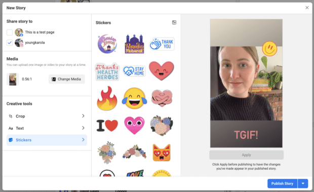 Cómo programar historias de Instagram: una guía paso a paso Creación de una historia de Instagram en Facebook Business Suite