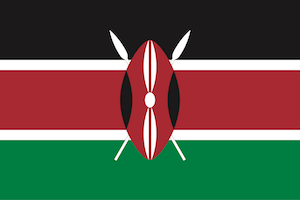 Bandera de Kenia