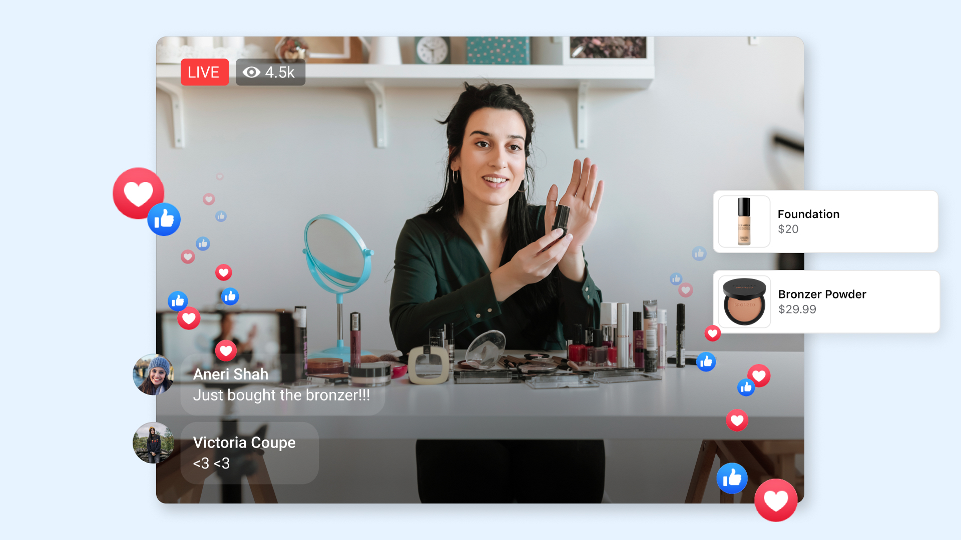 Cómo 3 nuevas funciones de compra de Facebook e Instagram podrían ayudar a los especialistas en marketing a impulsar las ventas Función de compras en vivo de Facebook