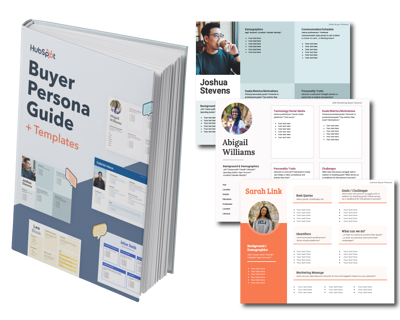 La colección definitiva de plantillas de marketing de contenido gratuitas una plantilla de persona de comprador para marketing de contenidos de HubSpot