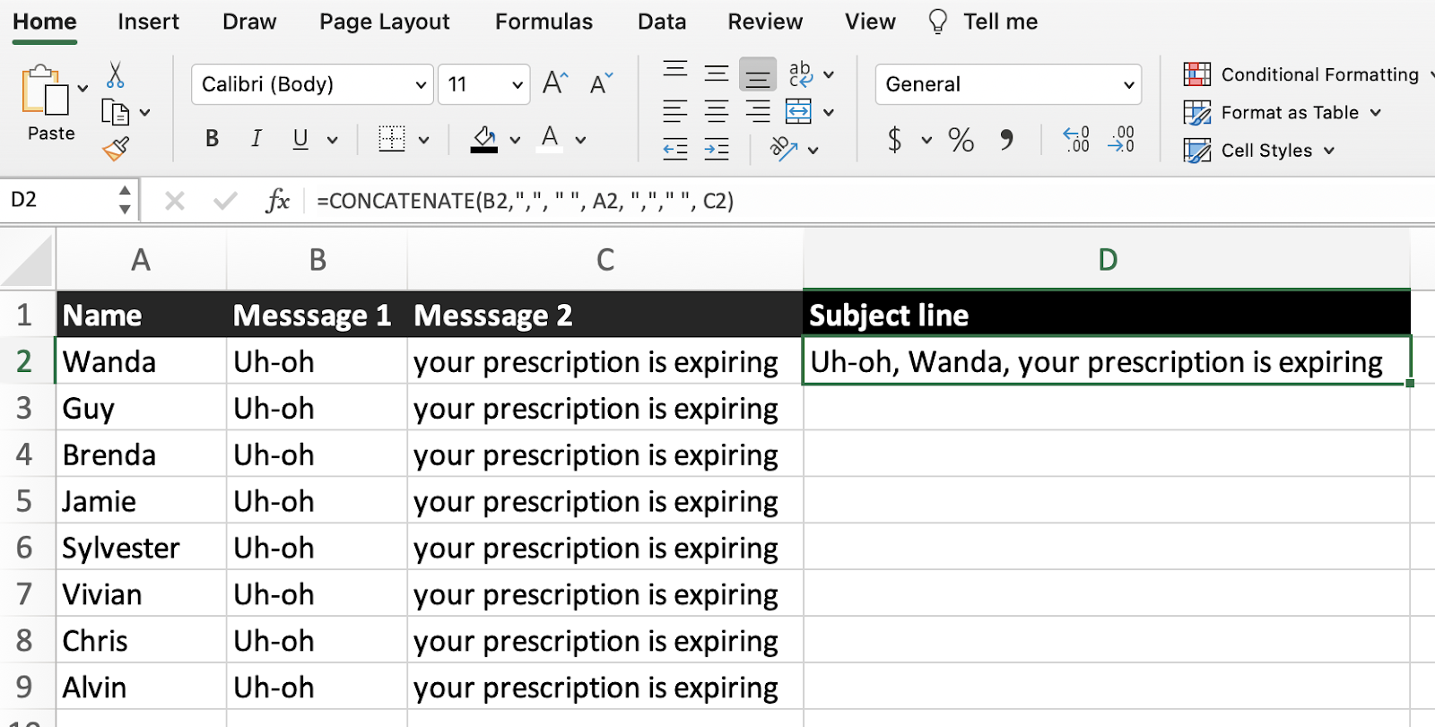 ¿Qué significa usar Concatenar en Excel? [+ Why It Matters]
