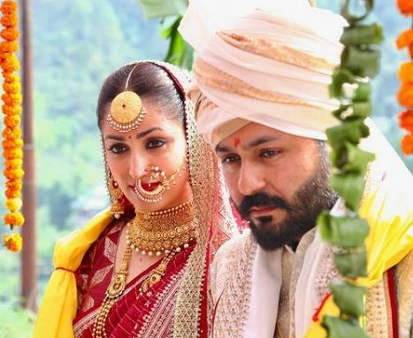 Foto de la boda de Yami Gautam