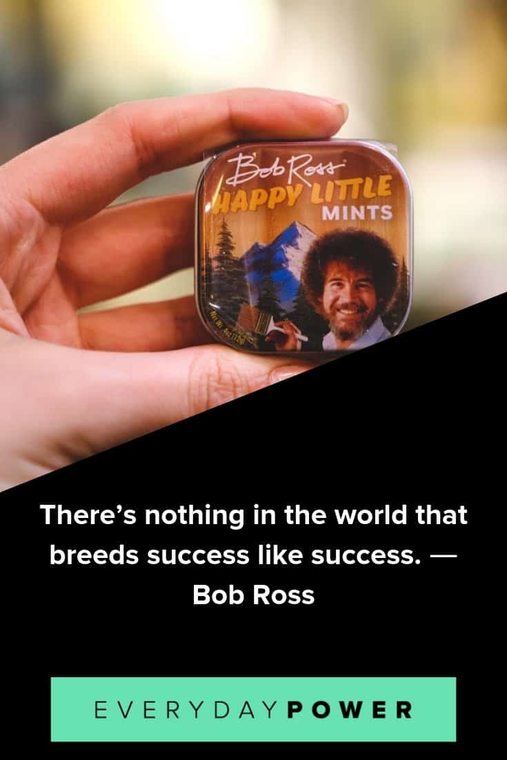 Frases de Bob Ross para motivarte a vivir una vida mejor