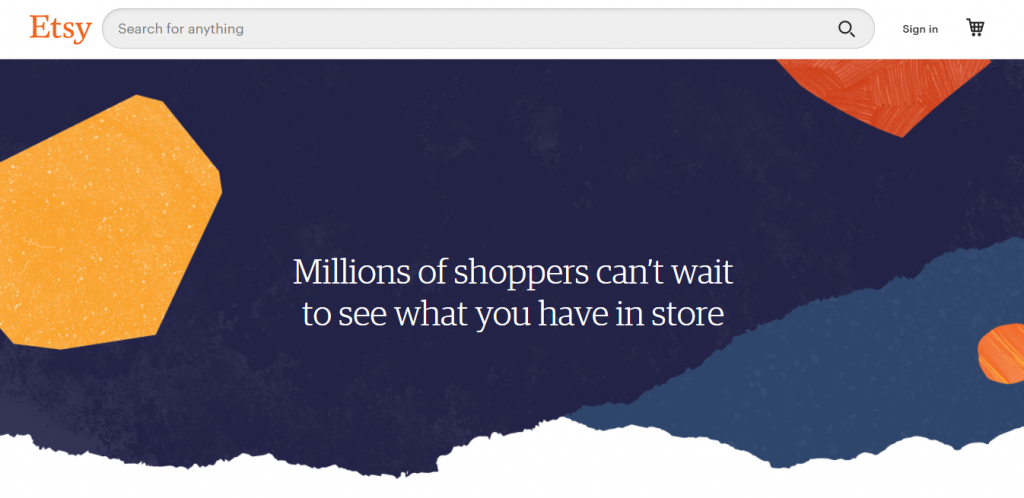 Cómo iniciar un negocio de dropshipping en 2021: una guía completa página de inicio de etsy