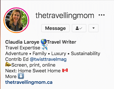 Cómo conseguir más seguidores en Instagram (la forma real) La palabra clave de nombre de Instagram de mamá viajera