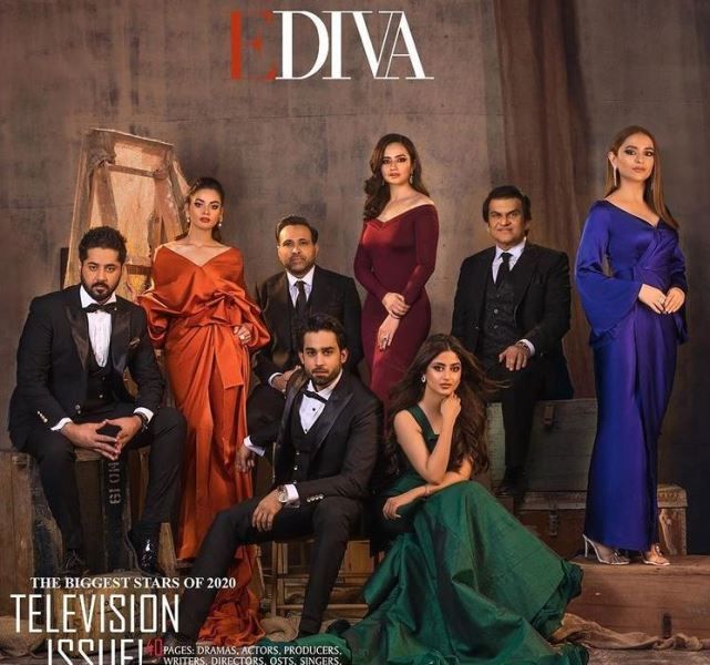 Minal Khan en la portada de la revista EDIVA