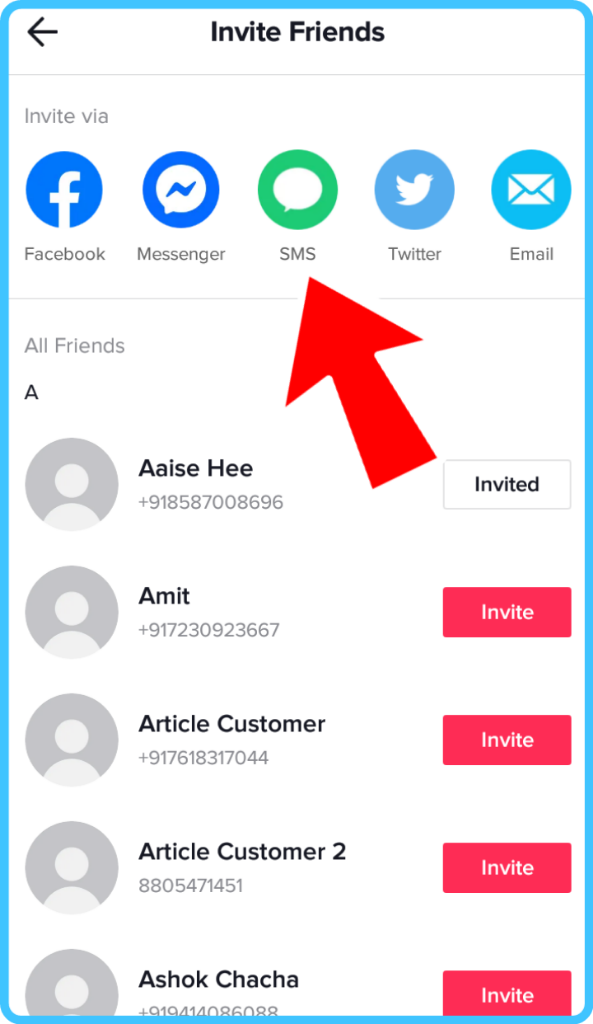 Cómo invitar a tus amigos a seguirte en TikTok | 8 - pasos (con capturas de pantalla) Cómo invitar a tus amigos a seguirte en TikTok | 8 - pasos (con capturas de pantalla)
