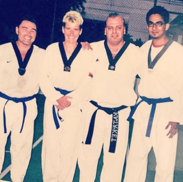 Ali Safina durante su clase de Twekando
