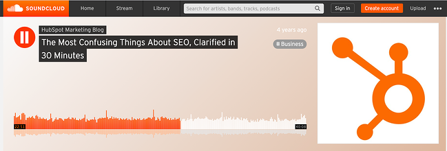 Episodio de HubSpot Podcast sobre SEO con Victor Pan y Matt Barby