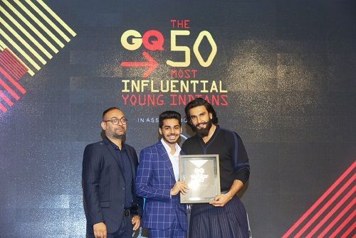 Trishneet Arora recibe el premio GQ