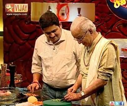 Venkatesh Bhat en Samayal Samayal con Venkatesh Bhat