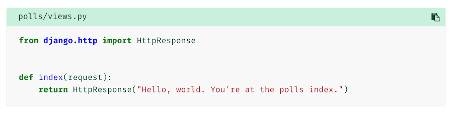 Formato predeterminado de Django.