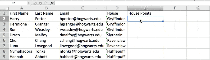 F&oacute;rmula de Excel IF en acci&oacute;n