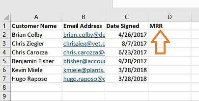 Usando VLOOKUP: Agregar una nueva columna en Excel