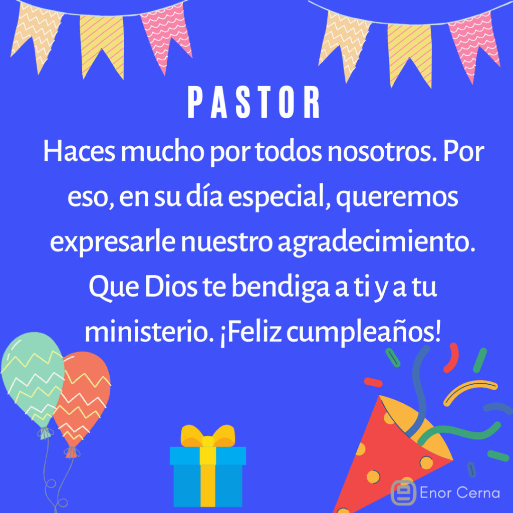 Deseos de feliz cumpleaños pastor : inspirador, divertido y poema feliz cumpleaños pastor