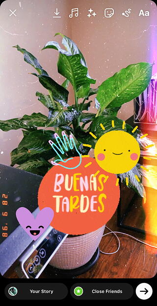 Historia de Instagram terminada