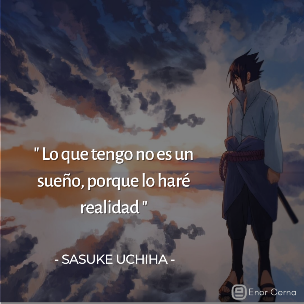 50 frases de Sasuke Uchiha 50 frases de Sasuke Uchiha