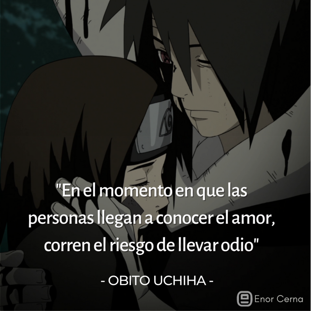 30 frases de Obito Uchiha