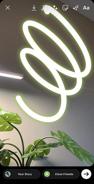 Herramienta de resaltado dentro de las Historias de Instagram
