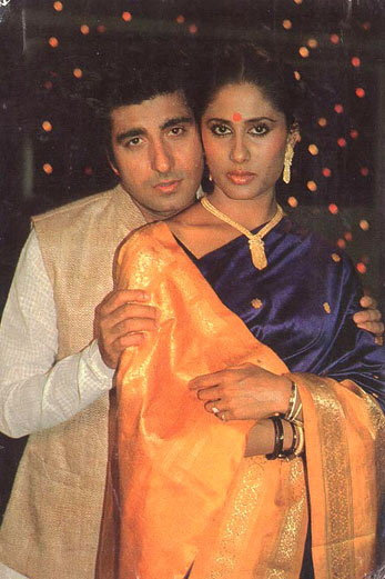 Smita Patil y Raj Babbar