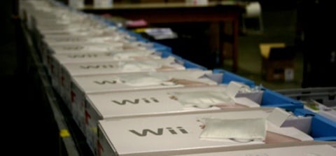 L&iacute;nea de producci&oacute;n de Wii