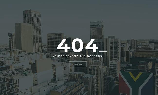 Ejemplo de p&aacute;gina de error 404 del sitio web colectivo duma