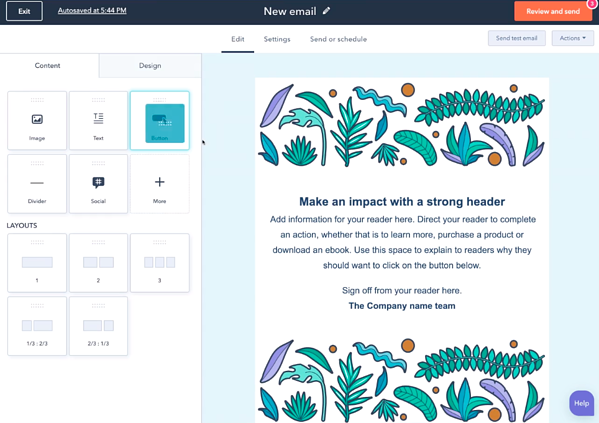 El mejor software gratuito de marketing por correo electrónico: un resumen honesto Servicio gratuito de marketing por correo electrónico de HubSpot