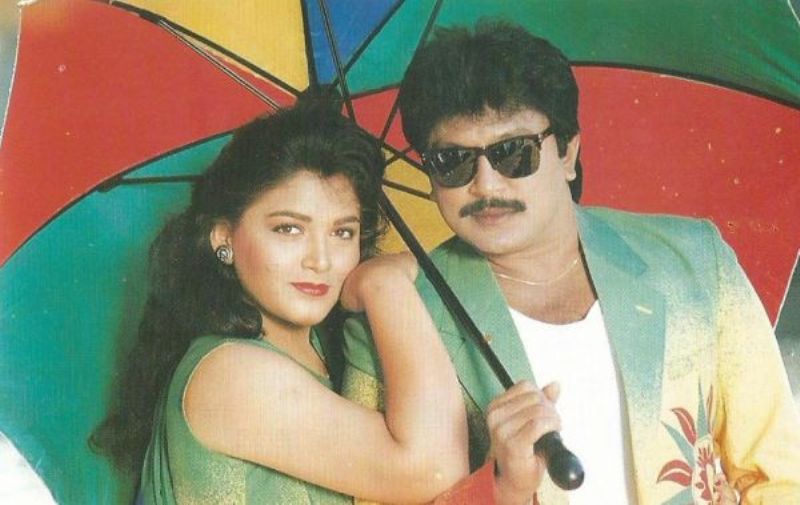 Khushbu Sundar con Prabhu Ganesan