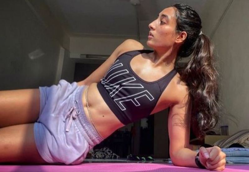 Foto de entrenamiento de Maana Patel