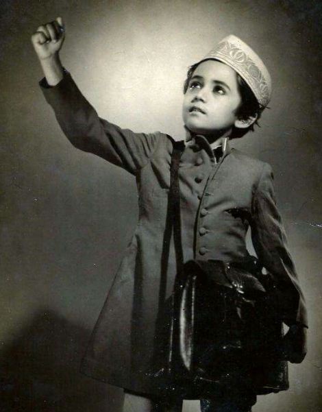 Nanda en la infancia