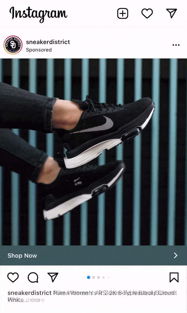 Cómo anunciarse en Instagram: una guía de 5 pasos para usar anuncios de Instagram Zapatos de Sneaker District a la venta