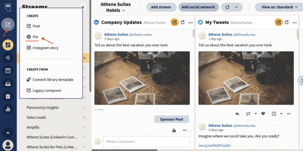 Cómo utilizar Pinterest para empresas: 8 estrategias que debes conocer seleccione Pin en el icono de Composer