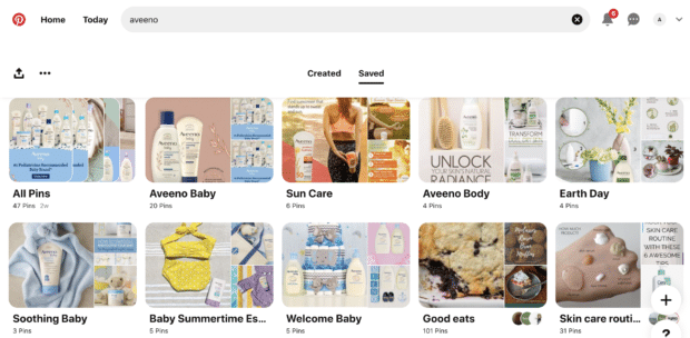 Cómo utilizar Pinterest para empresas: 8 estrategias que debes conocer Tableros de Pinterest de productos Aveeno