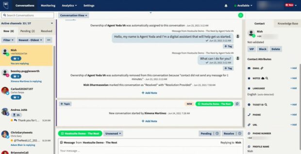 La guía para principiantes de marketing por SMS: todo lo que necesita saber Vista de conversación Sparkcentral