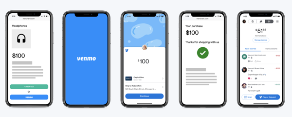 C&oacute;mo aceptar pagos en l&iacute;nea de forma gratuita: venmo para empresas