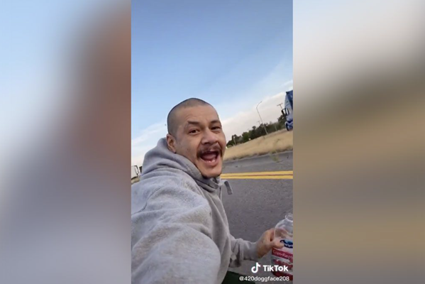 ejemplo de marketing de contenido viral en tik tok 