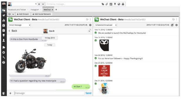 ¿Qué es WeChat? Introducción al marketing de WeChat para empresas Integración de Hootsuite WeChat