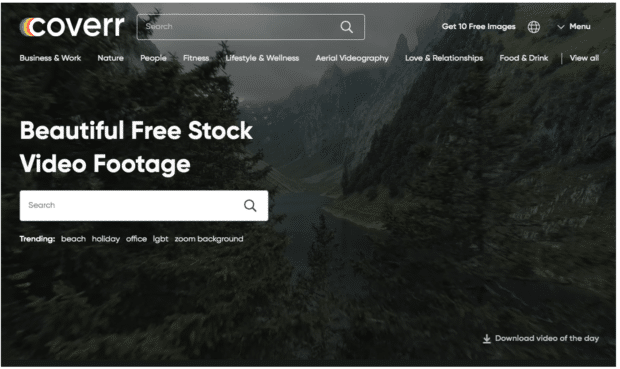 12 de los mejores sitios web de videos de archivo gratuitos para obtener excelentes imágenes coverr hermoso material de archivo de video gratis