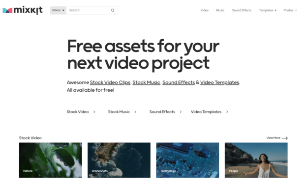 12 de los mejores sitios web de videos de archivo gratuitos para obtener excelentes imágenes Activos gratuitos de Mixkit para su próximo proyecto de video