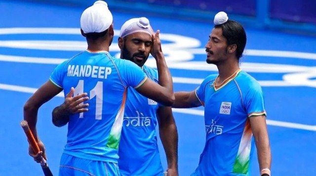 Simranjeet Singh durante los Juegos Ol&iacute;mpicos de Verano de 2020