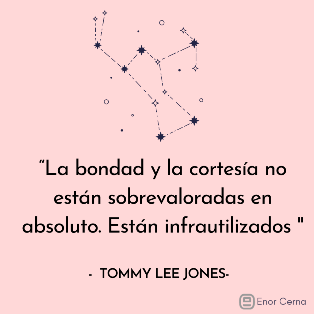 55 frases de Virgo para tu perfeccionista favorito frases de Virgo Tommy Lee Jones bondad