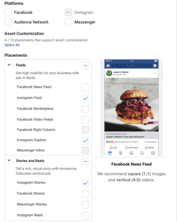Cómo anunciarse en Instagram: una guía de 5 pasos para usar anuncios de Instagram ubicaciones manuales para anuncios