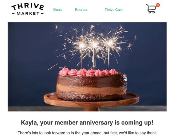 Anuncio de retargeting de mercado prosperar para recordatorio de vencimiento de suscripci&oacute;n 