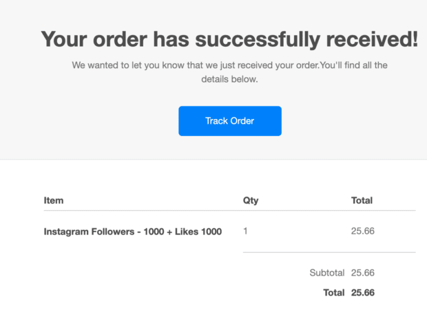 ¿Quieres comprar seguidores de Instagram? Esto es lo que sucede cuando lo haces recibo para comprar seguidores de instagram