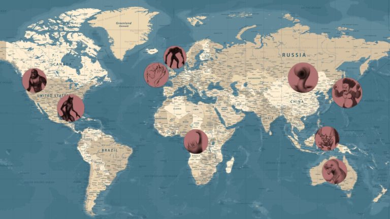 22 críptidos espeluznantes de todo el mundo