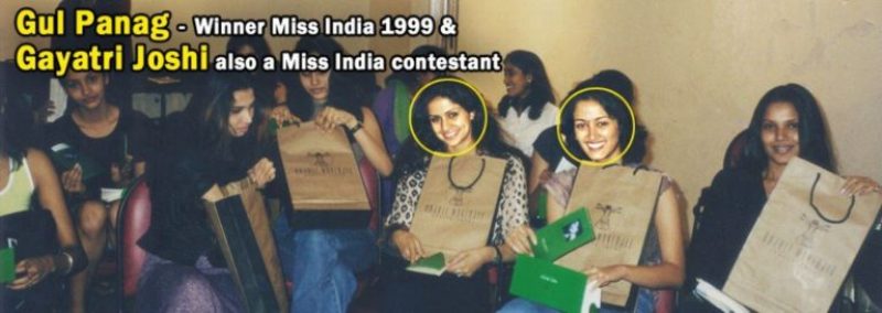 Gayatri Joshi en la competencia Miss India