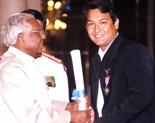 Jaspal Rana recibe el premio Padma Shri