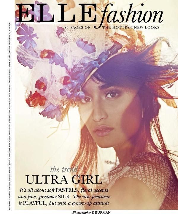 Kanishtha en la portada de la revista Elle